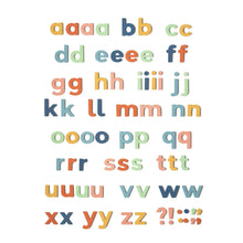 Load image into Gallery viewer, 2" 75PC LOWERCASE MAGNETIC LETTERS IN RAINBOW DREAM