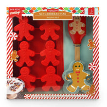Load image into Gallery viewer, GINGERBREAD MAN BAKING SET