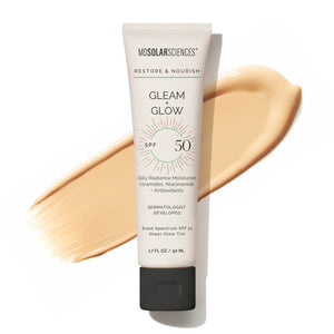 Gleam + Glow Spf 50 Illuminating Spf Moisturizer