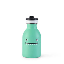 Load image into Gallery viewer, STAINLESS STEEL WATER BOTTLE - Ricedino Dinosaur - Green