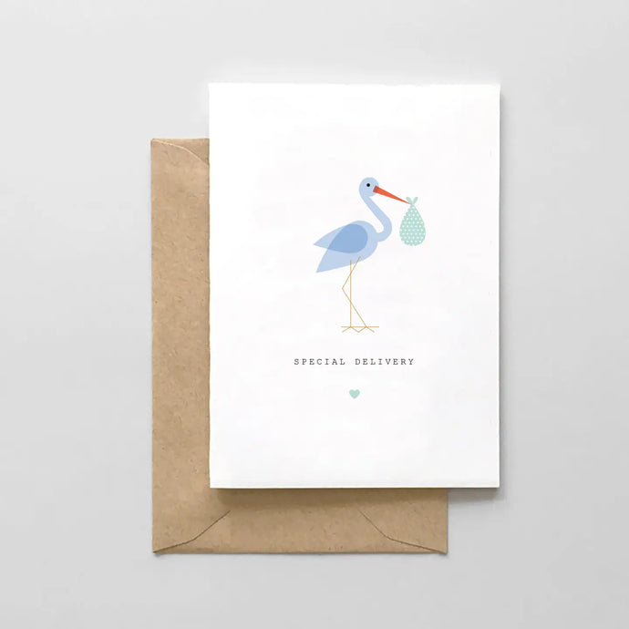 CARD - Special Delivery Stork