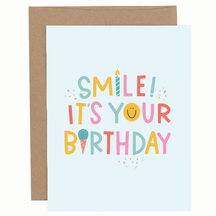CARD - smile its your birthday