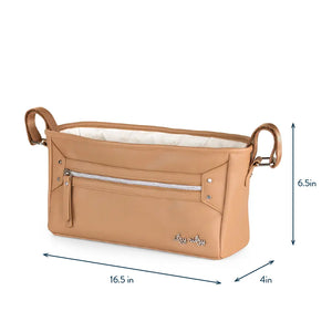 STROLLER CADDY - chai latte