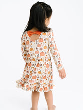 Load image into Gallery viewer, Bamboo Dress - Pumpkin Garden