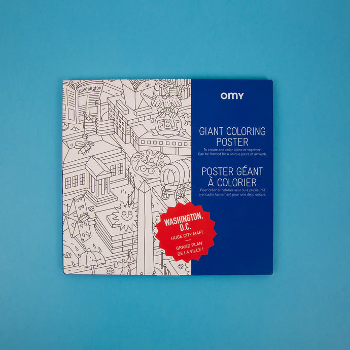 GIANT COLORING POSTER - Washington DC