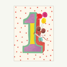 Load image into Gallery viewer, NUMBERED BIRTHDAY CARD- multiple