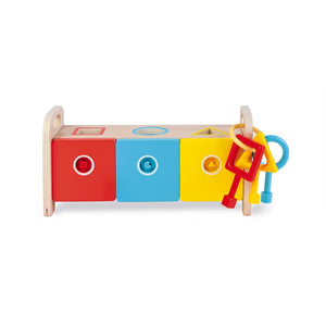 SHAPE SORTER BOX WITH KEYS