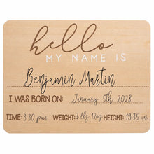 Load image into Gallery viewer, WELCOME BABY SIGN
