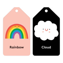 Load image into Gallery viewer, Baby&#39;s First Words Ring Flash Cards