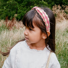 Load image into Gallery viewer, SCALLOPED GINGHAM HEADBAND