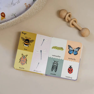 BOOK - First Words w/ Cute Embroidered Friends