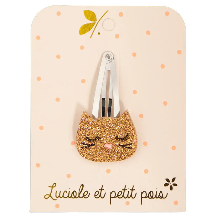 GLITTER CAT CLIP