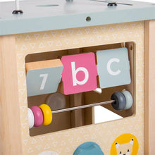 Load image into Gallery viewer, WOODEN ACTIVITY CUBE