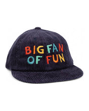Load image into Gallery viewer, CORDUROY SNAPBACK HAT - Big Fan of Fun