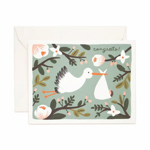 CARD - Congrats Stork
