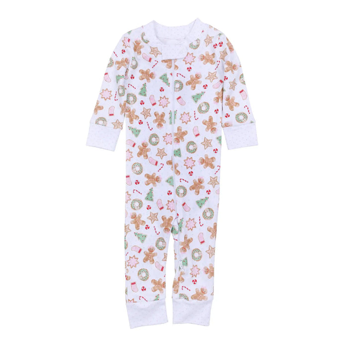 WONDERLAND ZIP PAJAMAS
