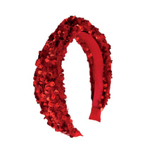 Load image into Gallery viewer, VELVET SEQUIN HEADBAND