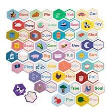 Load image into Gallery viewer, SIMPLE WORDS HEXAGON PUZZLE PAIRS