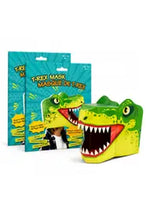 Load image into Gallery viewer, 3D T-REX PAPER MASK