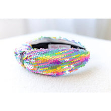 Load image into Gallery viewer, SEQUIN HEADBAND - Colorful Cascade