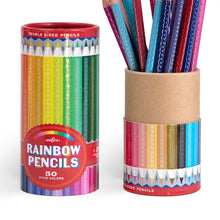 Load image into Gallery viewer, RAINBOW DOUBLE-SIDED COLORED PENCILS