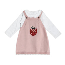 Load image into Gallery viewer, ORGANIC STRAWBERRY TUNIC DRESS SET