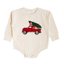 Load image into Gallery viewer, CHRISTMAS TRUCK ROMPER