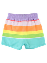 Load image into Gallery viewer, ISLAND RAINBOW SWIM TRUNKS