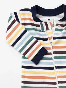 MONICA + ANDY- fall stripe pajamas