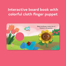 Load image into Gallery viewer, BABY SUNFLOWER: Finger Puppet Book
