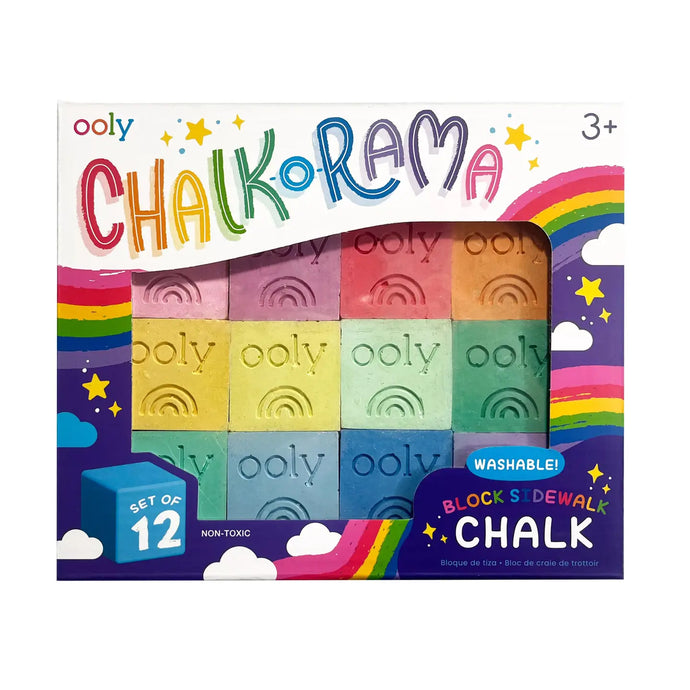 CHALK-O-RAMA BLOCK SIDEWALK CHALK