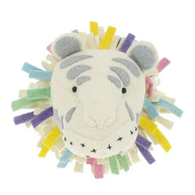 Load image into Gallery viewer, ANIMAL HEAD - medium pastel tiger
