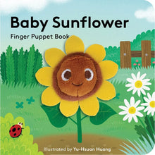Load image into Gallery viewer, BABY SUNFLOWER: Finger Puppet Book