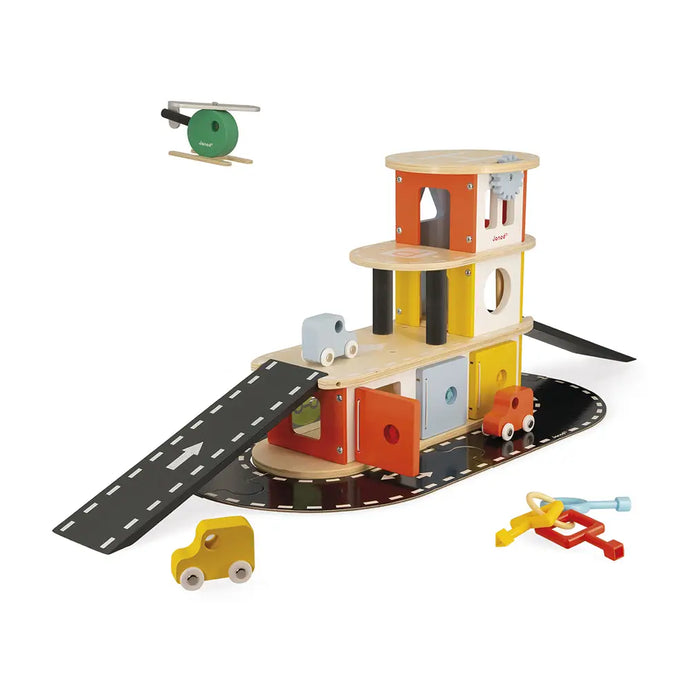 GARAGE + CARS & HELICOPTER