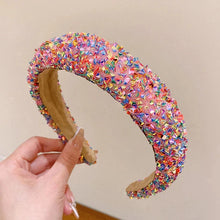 Load image into Gallery viewer, Beaded Headband - Pretty in Pink