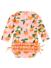 Load image into Gallery viewer, BABY GIRL'S ORANGE YOU THE SWEETEST SWIMSUIT
