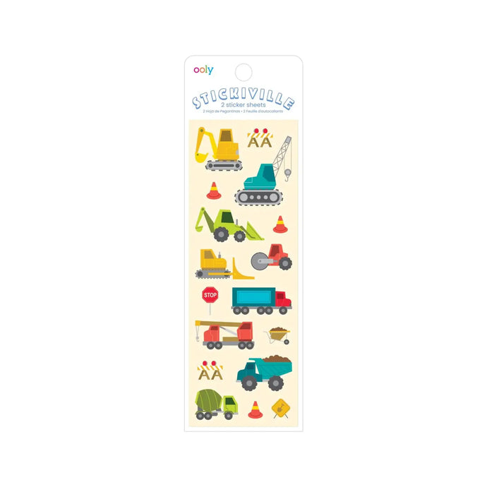 CONSTRUCTION STICKERS