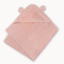 Load image into Gallery viewer, ORGANIC HOODED TOWEL - blush