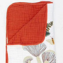 Load image into Gallery viewer, LARGE MUSHROOM THROW BLANKET