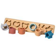 Load image into Gallery viewer, SILICONE BAMBOO 6-PIECE SORTER