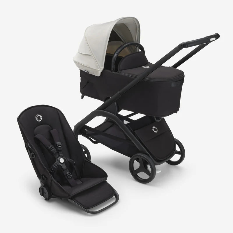 bugaboo dragonfly sun canopy Bugaboo Dragonfly Complete Stroller + Bassinet Black/Midnight