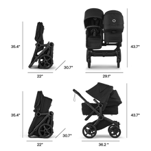 Load image into Gallery viewer, BUGABOO DONKEY 6 TWIN STROLLER