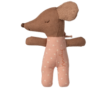 Load image into Gallery viewer, WAKEY SLEEPY MOUSE - brown/pink