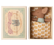 Load image into Gallery viewer, WAKEY SLEEPY MOUSE - brown/blue