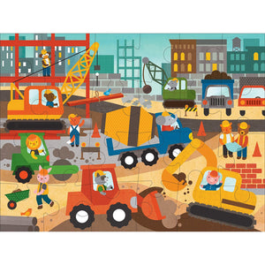 CONSTRUCTION SITE FLOOR PUZZLE