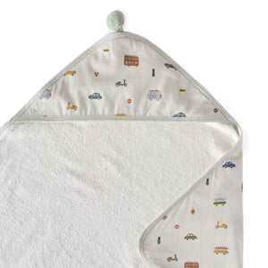 HOODED TOWEL - rush hour