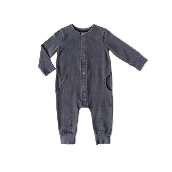 ESSENTIAL ROMPER - fountain blue