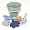 BEACH BUCKET AND SAND TOYS - Ocean Green