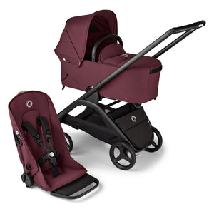 BUGABOO DRAGONFLY SEAT AND BASSINET COMPLETE STROLLER