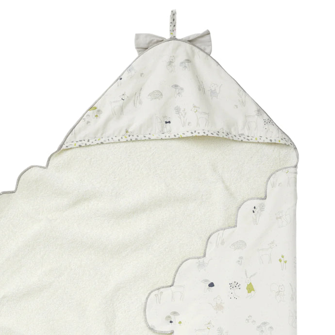 HOODED TOWEL - magical forest